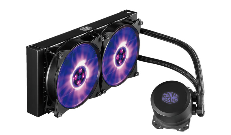 Fan CPU Cooler Master MasterLiquid ML240L RGB 121017